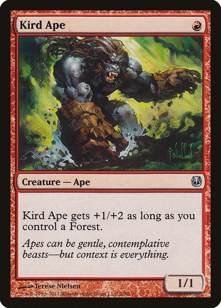 Kird Ape - Duel Decks: Ajani vs. Nicol Bolas Magic: The Gathering trading card