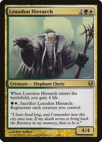 Loxodon Hierarch - Duel Decks: Ajani vs. Nicol Bolas (DDH) #15 - Rare Magic: The Gathering Trading Card