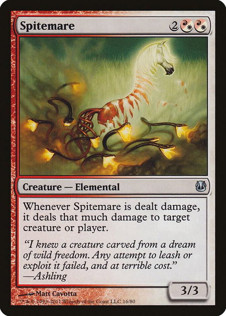 Spitemare - Duel Decks: Ajani vs. Nicol Bolas Magic: The Gathering trading card