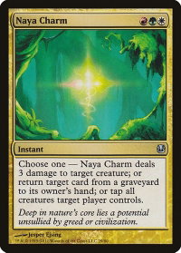Naya Charm - Duel Decks: Ajani vs. Nicol Bolas (DDH) #29 - Uncommon Magic: The Gathering Trading Card
