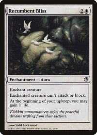 Recumbent Bliss - Duel Decks: Ajani vs. Nicol Bolas (DDH) #26 - Common Magic: The Gathering Trading Card