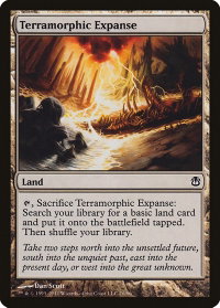 Terramorphic Expanse - Duel Decks: Ajani vs. Nicol Bolas (DDH) #76 - Common Magic: The Gathering Trading Card