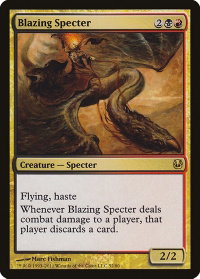 Blazing Specter - Duel Decks: Ajani vs. Nicol Bolas (DDH) #52 - Rare Magic: The Gathering Trading Card