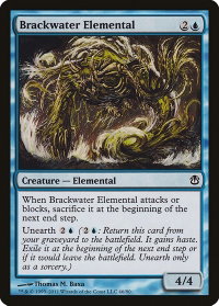 Brackwater Elemental - Duel Decks: Ajani vs. Nicol Bolas (DDH) #46 - Common Magic: The Gathering Trading Card