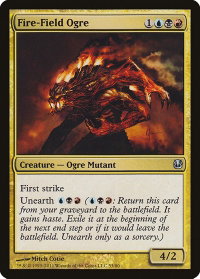 Fire-Field Ogre - Duel Decks: Ajani vs. Nicol Bolas (DDH) #53 - Uncommon Magic: The Gathering Trading Card