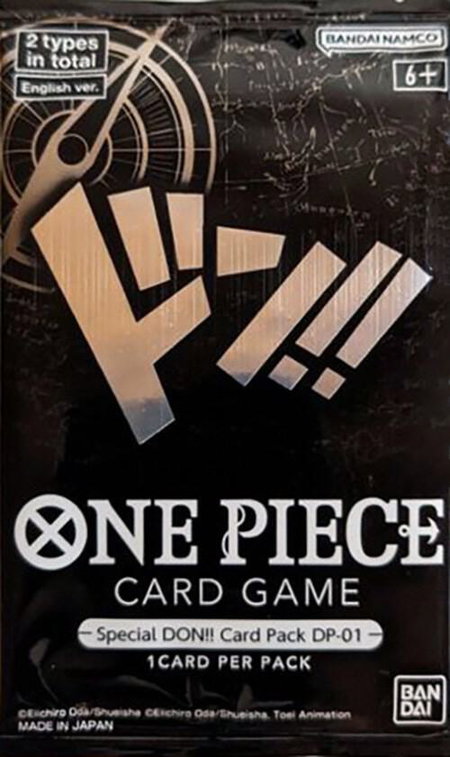 Special DON!! Card Pack DP-01 trading card from Kingdoms of Intrigue Special DON!! Card Pack DP-01 - Kingdoms of Intrigue One Piece trading card