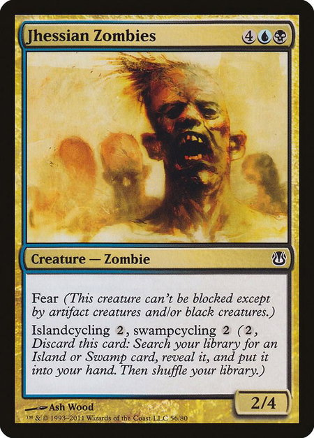 Jhessian Zombies - Duel Decks: Ajani vs. Nicol Bolas Magic: The Gathering trading card