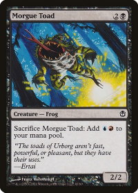 Morgue Toad - Duel Decks: Ajani vs. Nicol Bolas (DDH) #47 - Common Magic: The Gathering Trading Card