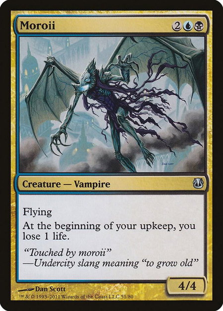 Moroii - Duel Decks: Ajani vs. Nicol Bolas Magic: The Gathering trading card
