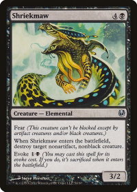 Shriekmaw - Duel Decks: Ajani vs. Nicol Bolas (DDH) #54 - Uncommon Magic: The Gathering Trading Card