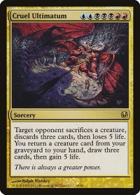 Cruel Ultimatum - Duel Decks: Ajani vs. Nicol Bolas (DDH) #69 - Rare Magic: The Gathering Trading Card