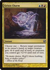 Grixis Charm - Duel Decks: Ajani vs. Nicol Bolas (DDH) #63 - Uncommon Magic: The Gathering Trading Card