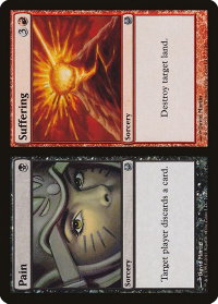Pain // Suffering - Duel Decks: Ajani vs. Nicol Bolas (DDH) #72 - Uncommon Magic: The Gathering Trading Card