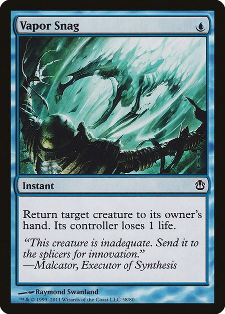 Vapor Snag - Duel Decks: Ajani vs. Nicol Bolas Magic: The Gathering trading card