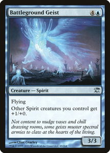 Battleground Geist - Innistrad (ISD) #45 - Uncommon Magic: The Gathering Trading Card