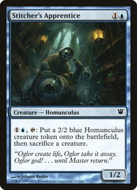 Stitcher's Apprentice - Innistrad (ISD) #81 - Common Magic: The Gathering Trading Card