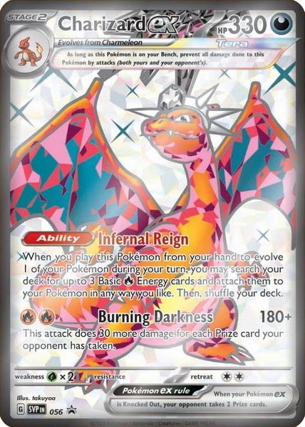 Charizard ex - 056 - SV: Scarlet & Violet Promo Cards Pokémon trading card