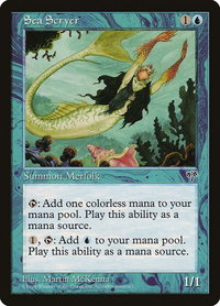 Sea Scryer - Mirage (MIR) #90 - Common Magic: The Gathering Trading Card
