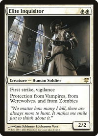 Elite Inquisitor - Innistrad (ISD) #13 - Rare Magic: The Gathering Trading Card