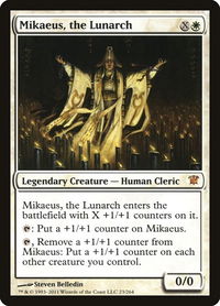 Mikaeus, the Lunarch - Innistrad (ISD) #23 - Mythic Magic: The Gathering Trading Card