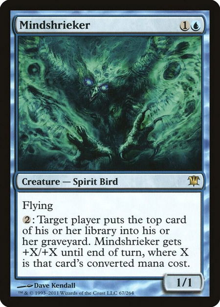 Mindshrieker - Innistrad Magic: The Gathering trading card