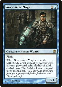 Snapcaster Mage - Innistrad (ISD) #78 - Rare Magic: The Gathering Trading Card