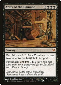 Army of the Damned - Innistrad (ISD) #87 - Mythic Rare Magic: The Gathering Trading Card