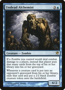 Undead Alchemist - Innistrad (ISD) #84 - Rare Magic: The Gathering Trading Card