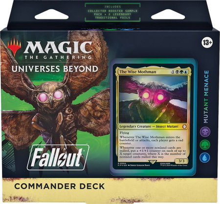Universes Beyond: Fallout - Mutant Menace Commander Deck trading card from Universes Beyond: Fallout Universes Beyond: Fallout - Mutant Menace Commander Deck - Universes Beyond: Fallout Magic: The Gathering trading card