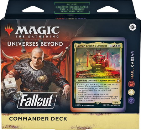 Universes Beyond: Fallout - Hail, Caesar Commander Deck - Universes Beyond: Fallout Magic: The Gathering trading card
