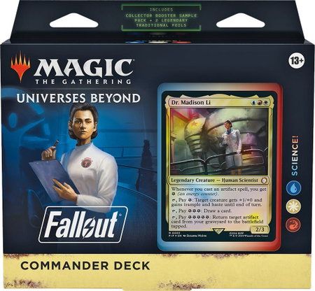Universes Beyond: Fallout - Science! Commander Deck trading card from Universes Beyond: Fallout Universes Beyond: Fallout - Science! Commander Deck - Universes Beyond: Fallout Magic: The Gathering trading card