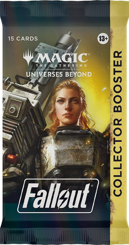 Universes Beyond: Fallout - Collector Booster Pack - Universes Beyond: Fallout Magic: The Gathering trading card