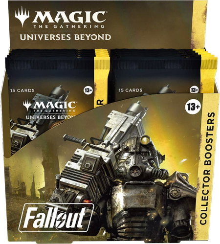 Universes Beyond: Fallout - Collector Booster Display - Universes Beyond: Fallout Magic: The Gathering trading card