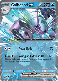 Golisopod ex - 050/182 - SV04: Paradox Rift (PAR) #050/182 - Double Rare Pokémon Trading Card
