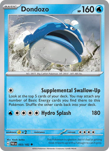 Dondozo - SV04: Paradox Rift Pokémon trading card