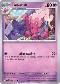 Tinkatuff - SV04: Paradox Rift (PAR) #084/182 - Common Pokémon Trading Card