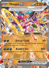 Hoopa ex - SV04: Paradox Rift (PAR) #098/182 - Double Rare Pokémon Trading Card