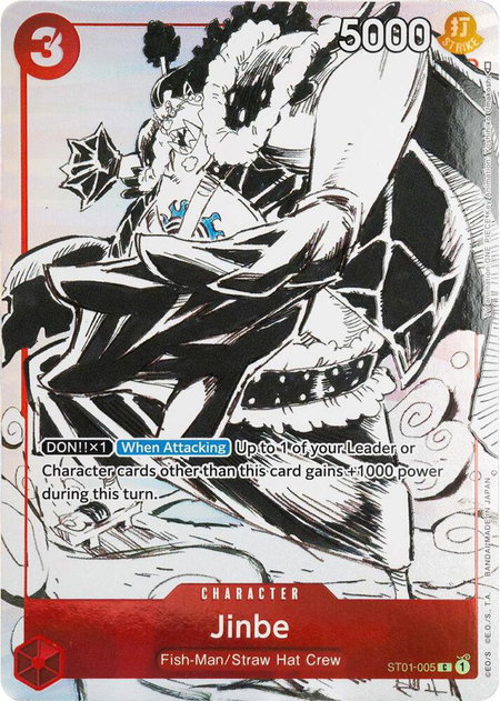 Jinbe (Gift Collection 2023) - One Piece Promotion Cards One Piece trading card