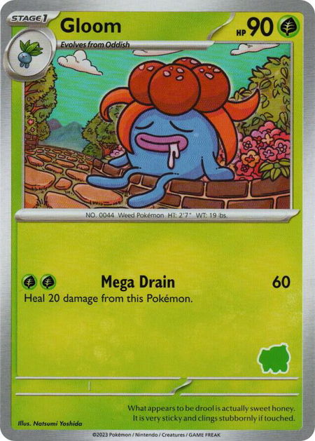 Gloom - My First Battle Pokémon trading card