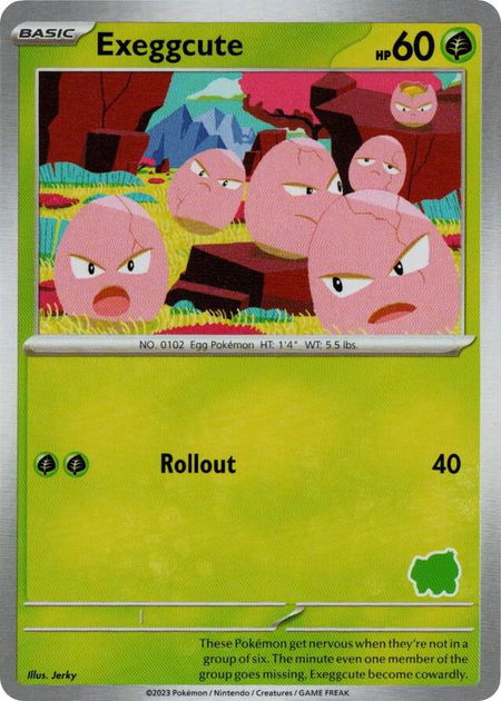 Exeggcute - My First Battle Pokémon trading card