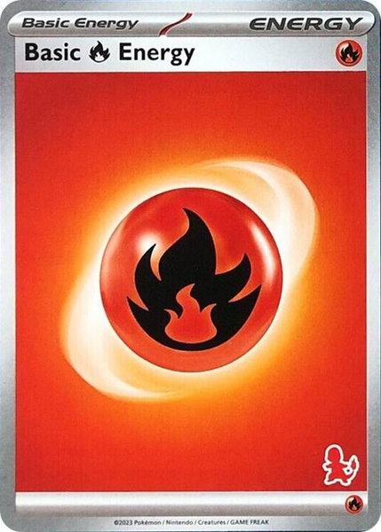 Basic Fire Energy trading card from My First Battle Basic Fire Energy - My First Battle Pokémon trading card