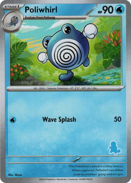 Poliwhirl - My First Battle Pokémon trading card