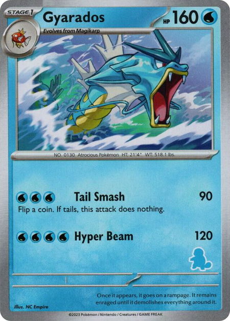 Gyarados - My First Battle Pokémon trading card
