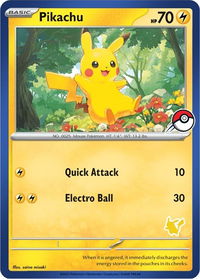 Pikachu (Blue Border) - My First Battle #null - Unconfirmed Pokémon Trading Card