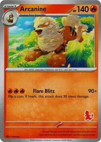 Arcanine - My First Battle #null - Unconfirmed Pokémon Trading Card