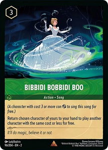 Bibbidi Bobbidi Boo - Rise of the Floodborn (2) #96/204 - Rare Disney Lorcana Trading Card