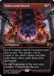 Underworld Breach (Borderless) - Special Guests (SPG) #9 - Rare Magic: The Gathering Trading Card
