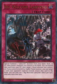 Big Welcome Labrynth (UTR) - OTS Tournament Pack 23 (OP23) #OP23-EN003 - Ultimate Rare YuGiOh Trading Card