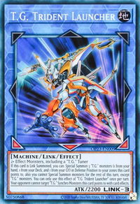 T.G. Trident Launcher - OTS Tournament Pack 23 (OP23) #OP23-EN009 - Super Rare YuGiOh Trading Card