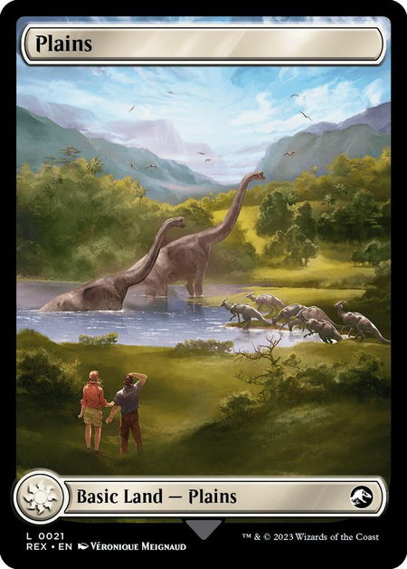 Plains - Universes Beyond: Jurassic World Collection Magic: The Gathering trading card